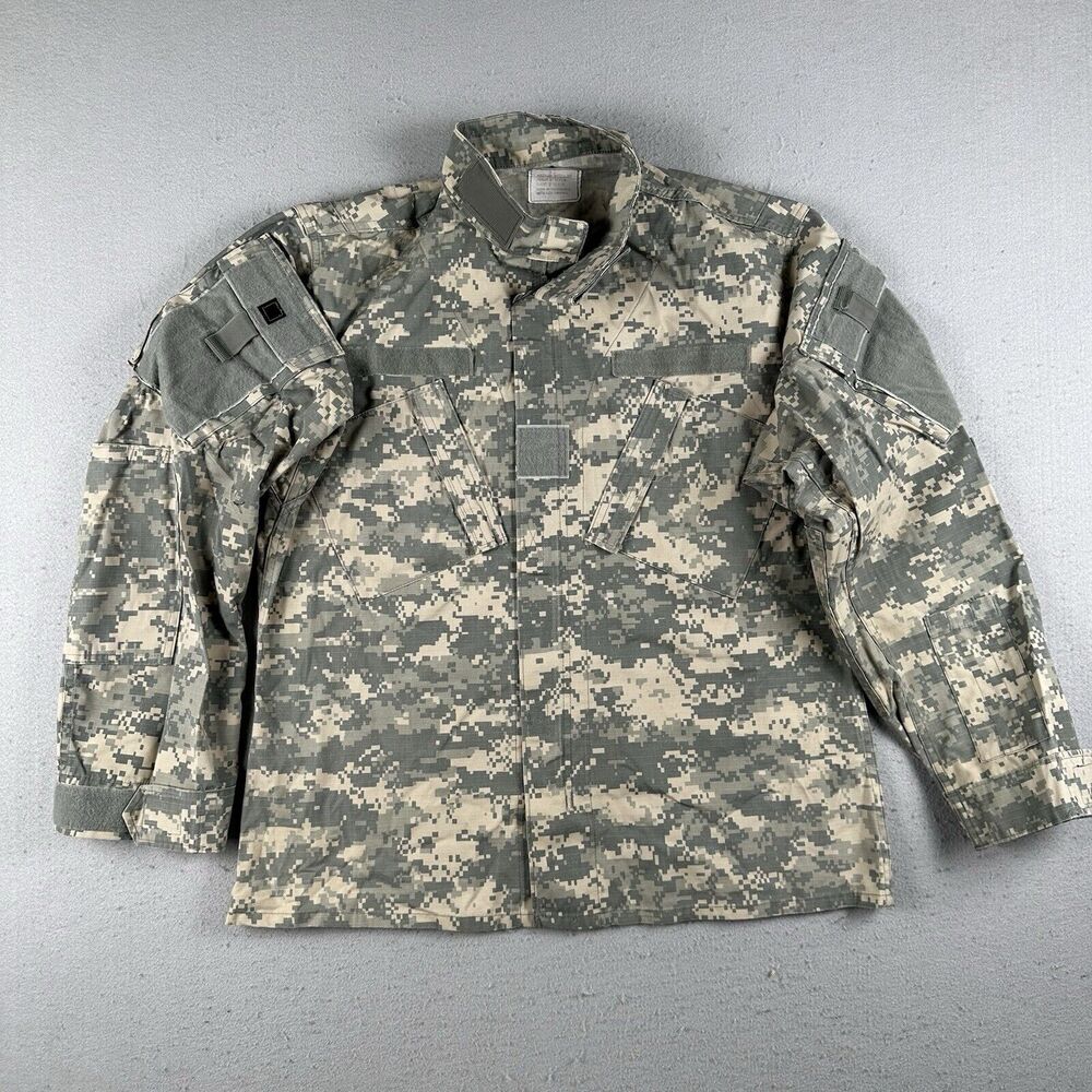 US Military ACU Army Combat Uniform Coat UCP Digital Camo Ripstop Medium Reg
